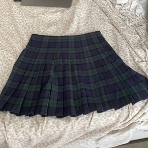 Plaid brandy Melville school girl skirt